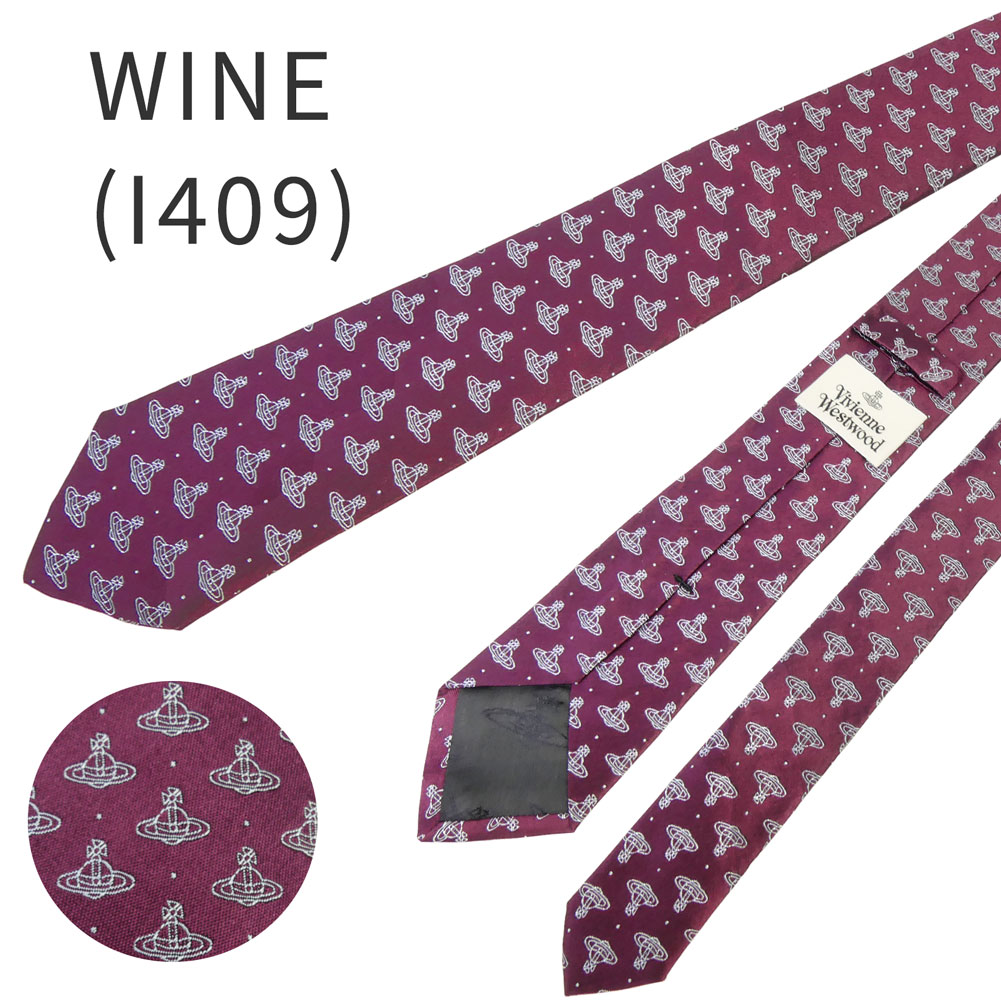楽天市場】ヴィヴィアンウエストウッド ネクタイ スリム オーブ W00CH