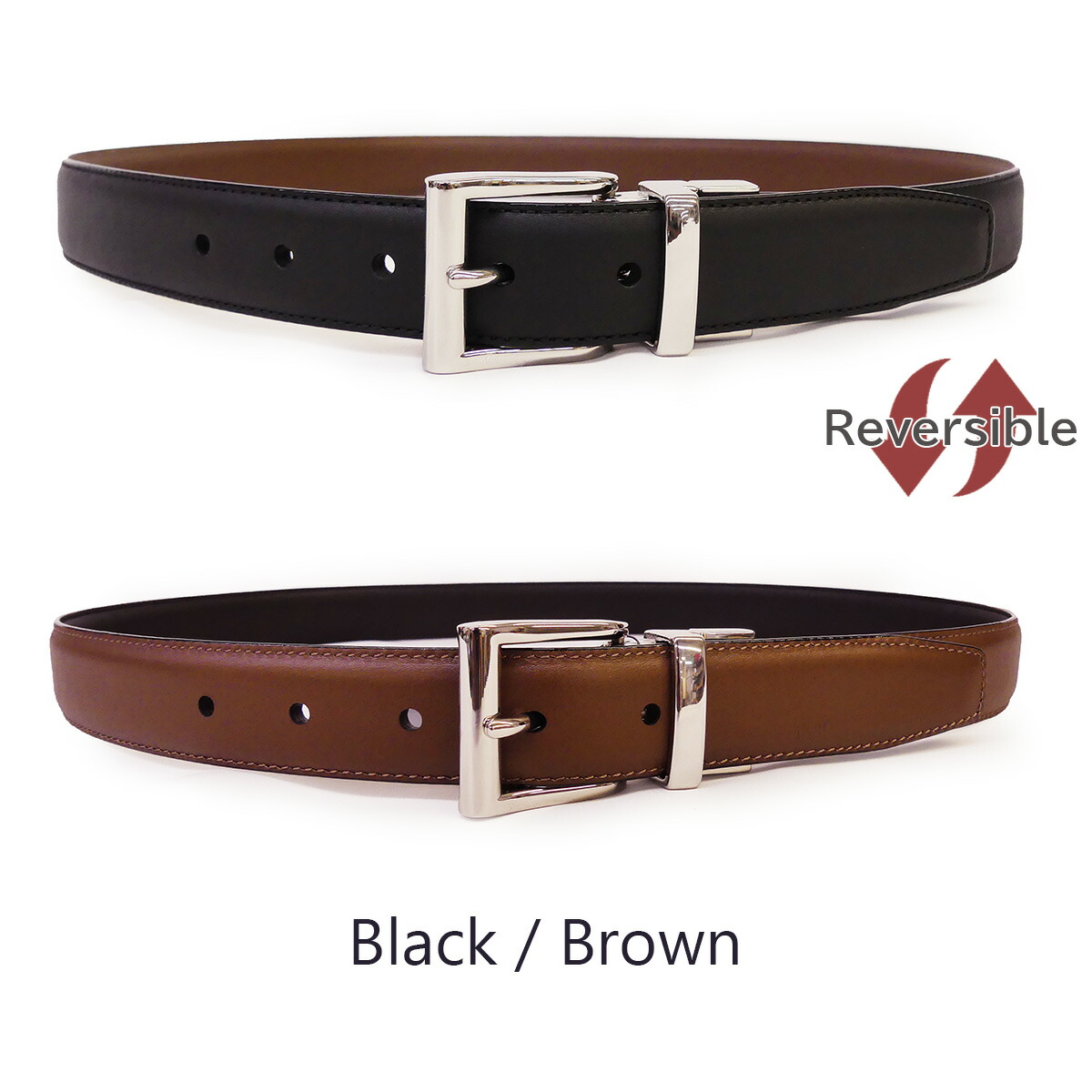 楽天市場】ポロ ラルフローレン リバーシブル メンズ レザー ベルト