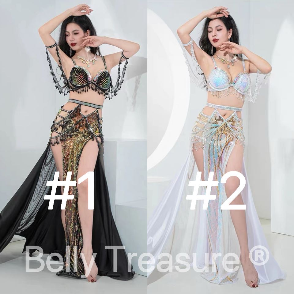 楽天市場】ベリーダンス衣装 2カラー QCZW YC101 202407ベリーダンス