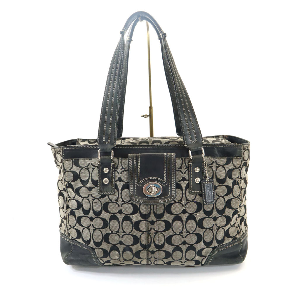 楽天市場】古着 コーチ COACH 0971-F13974 シグネチャー トートバッグ