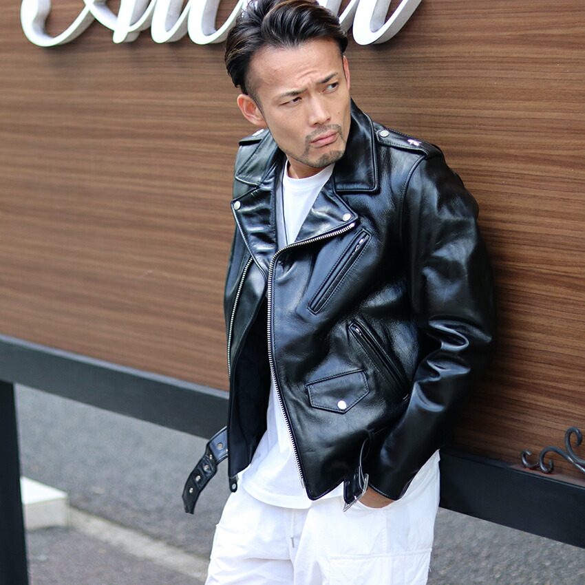 楽天市場】【ポイント10倍】 Schott ショット 613UHT HORSEHIDE