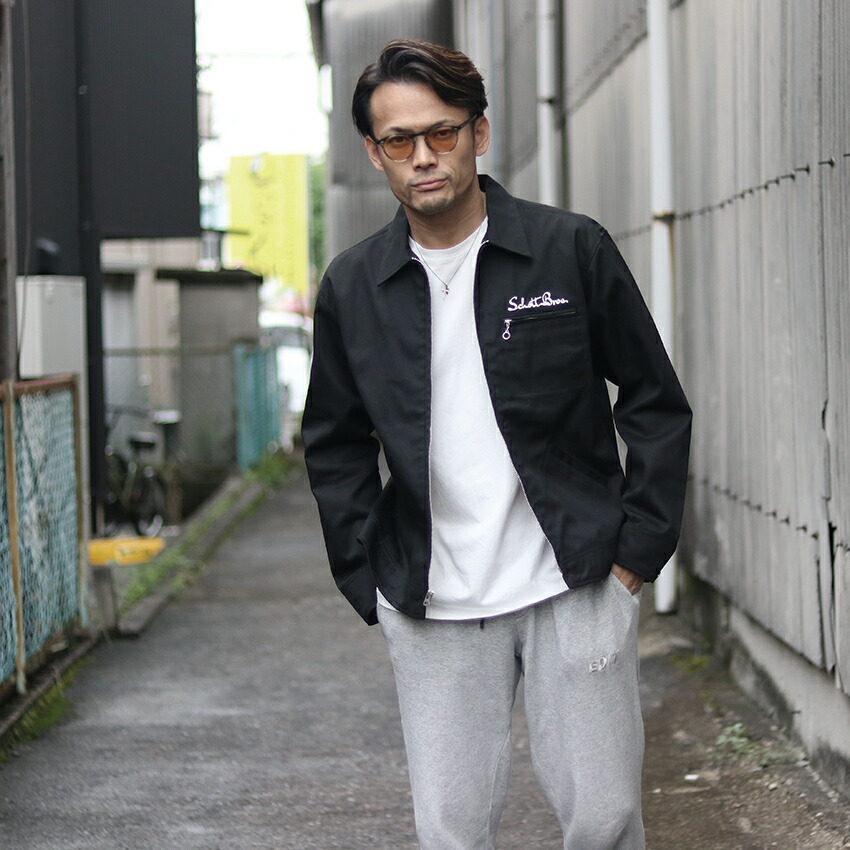 楽天市場】Schott ショット 刺繍ロゴ ワークジャケット 7825952001