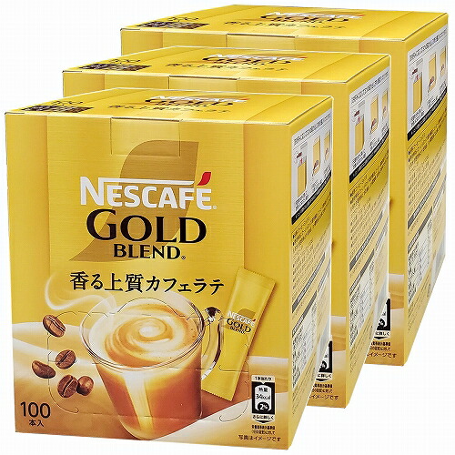 楽天市場】ネスカフェ ゴールドブレンドスティックコーヒー 100本 ×3個