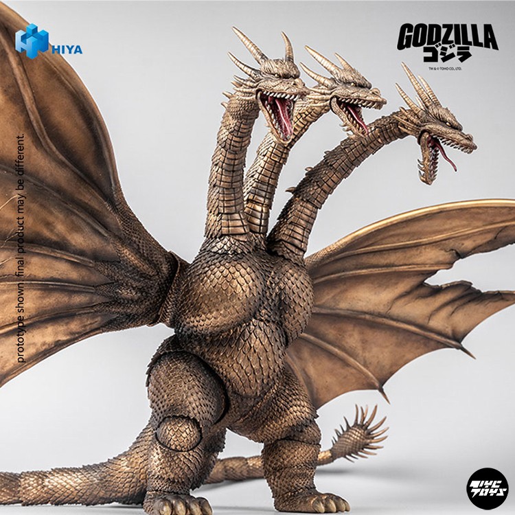 楽天市場】HIYA TOYS ゴジラシリーズ キングギドラ1991 戦損版2.0 可動