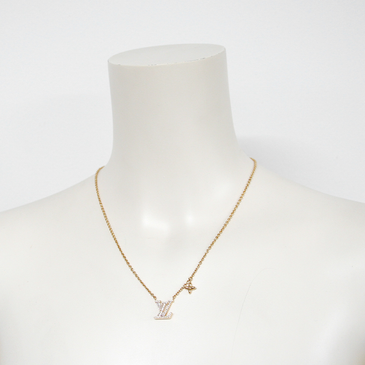 楽天市場】 ルイヴィトン LOUIS VUITTONネックレス コリエ LV アイ