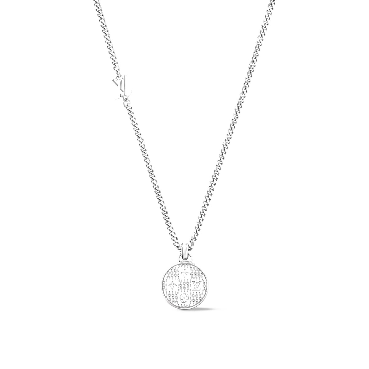 楽天市場】 ルイヴィトン LOUIS VUITTONペンダント・ダミエ ステープル