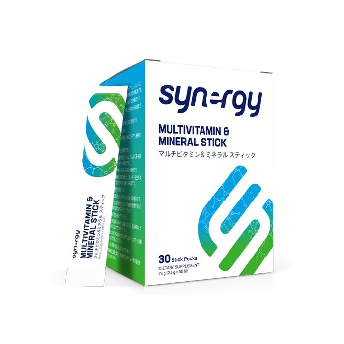 楽天市場】マルチビタミン＆ミネラル スティック 2.5g×30袋 シナジー