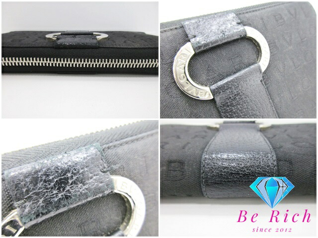 楽天市場】ブルガリ BVLGARI ラウンドファスナー 長財布 ロゴマニア