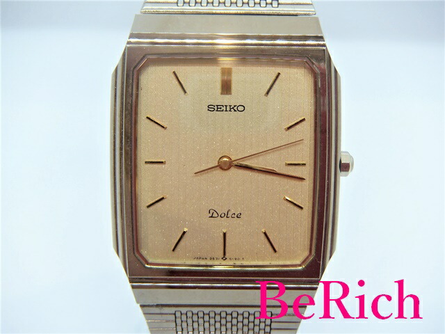 楽天市場】セイコー SEIKO ドルチェ DOLCHE メンズ 腕時計 9531-5160