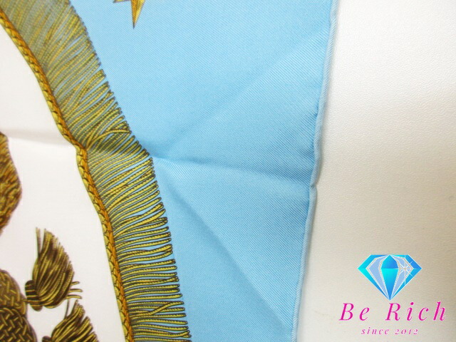 楽天市場】エルメス HERMES カレ 90 スカーフ Poste et Cavalerie