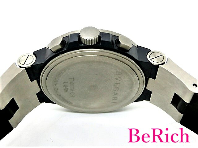 楽天市場】美品 ブルガリ ディアゴノ チタニウム TI44TACH クロノ