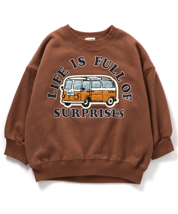 楽天市場】サガラ刺繍トレーナー キッズ スウェット バス エフ