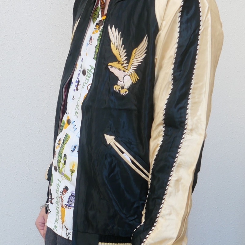 楽天市場】テーラー東洋 スカジャン メンズ リバーシブル アセテート