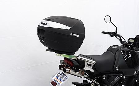 楽天市場】GROM（グロム）3型 SHAD製リアボックス付きタンデムバー