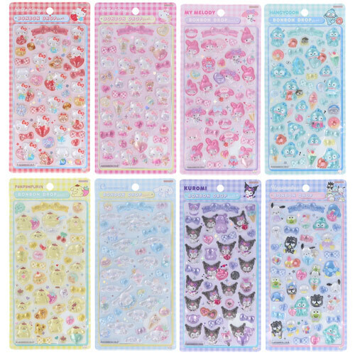 楽天市場】サンスター文具 ボンボンドロップシール サンリオ