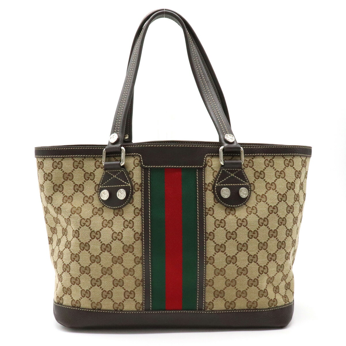 楽天市場】【バッグ】GUCCI グッチ GGキャンバス シェリーライン