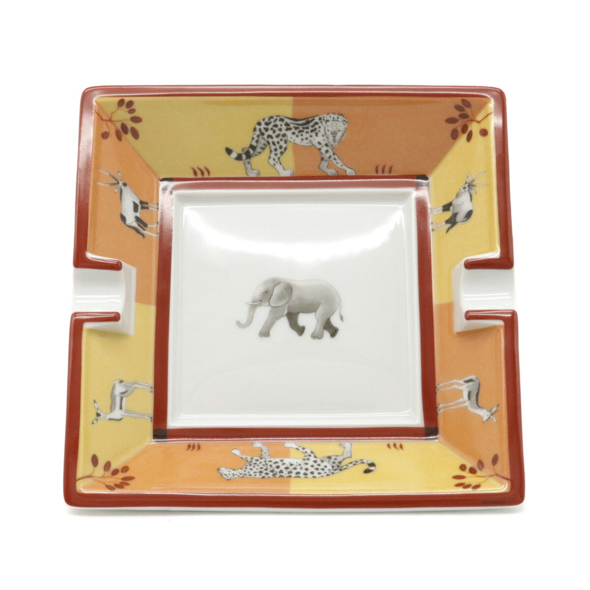 エルメス 金彩 黒地馬アッシュトレイ トヒオ 東里7-1210☆1F 楽天市場