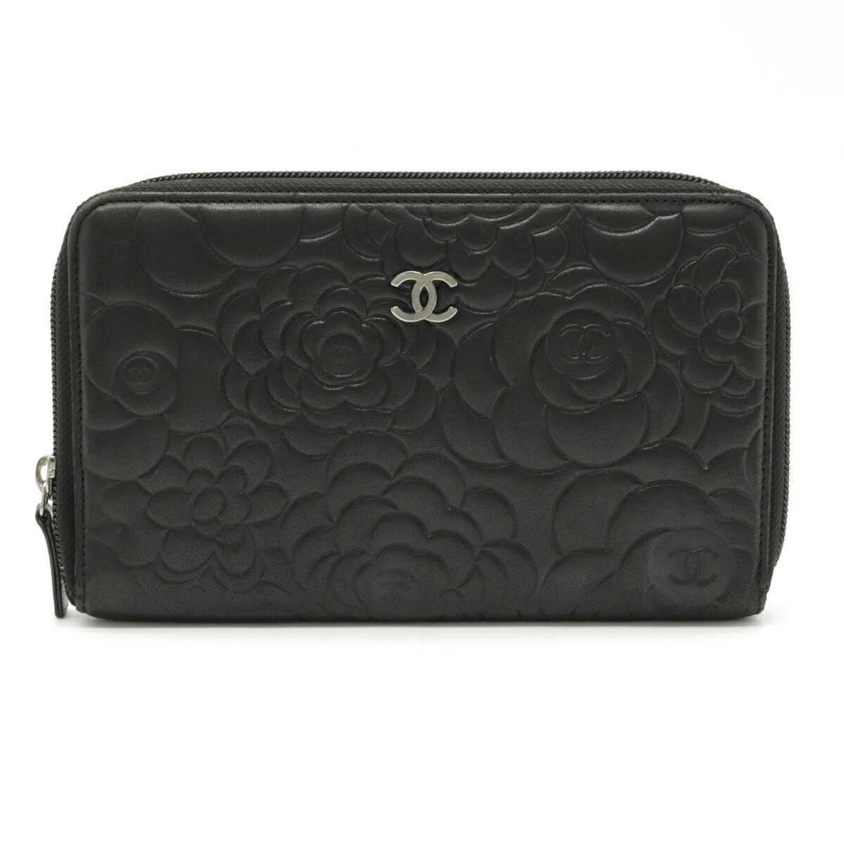 楽天市場】【財布】CHANEL シャネル カメリア エンボス ココマーク