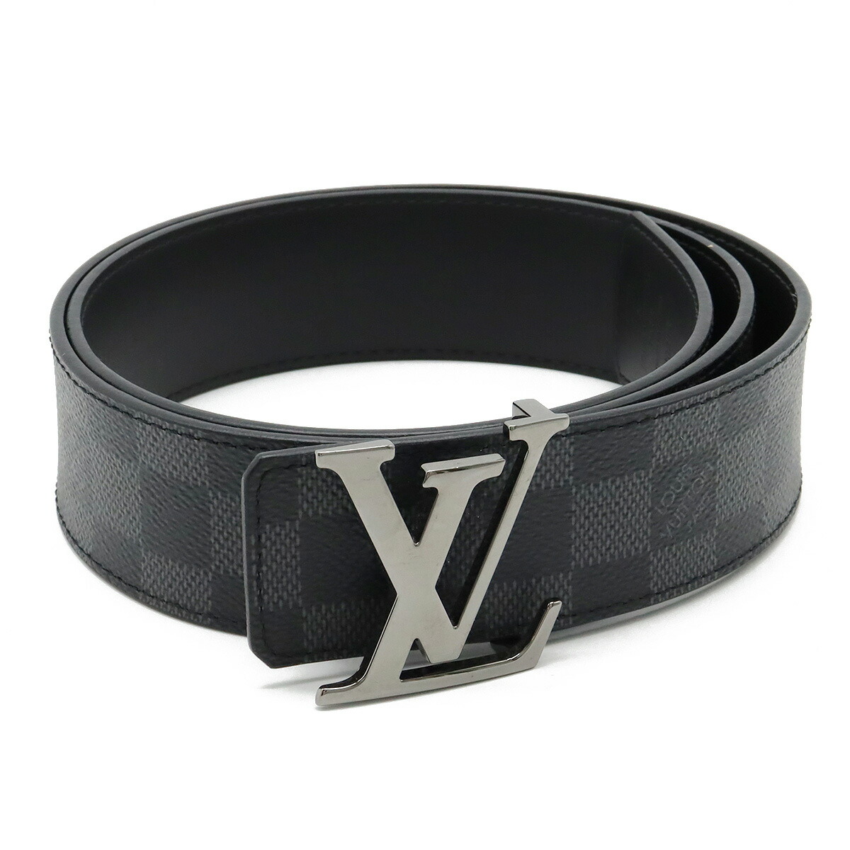楽天市場】LOUIS VUITTON ルイ ヴィトン ダミエグラフィット ベルト LV