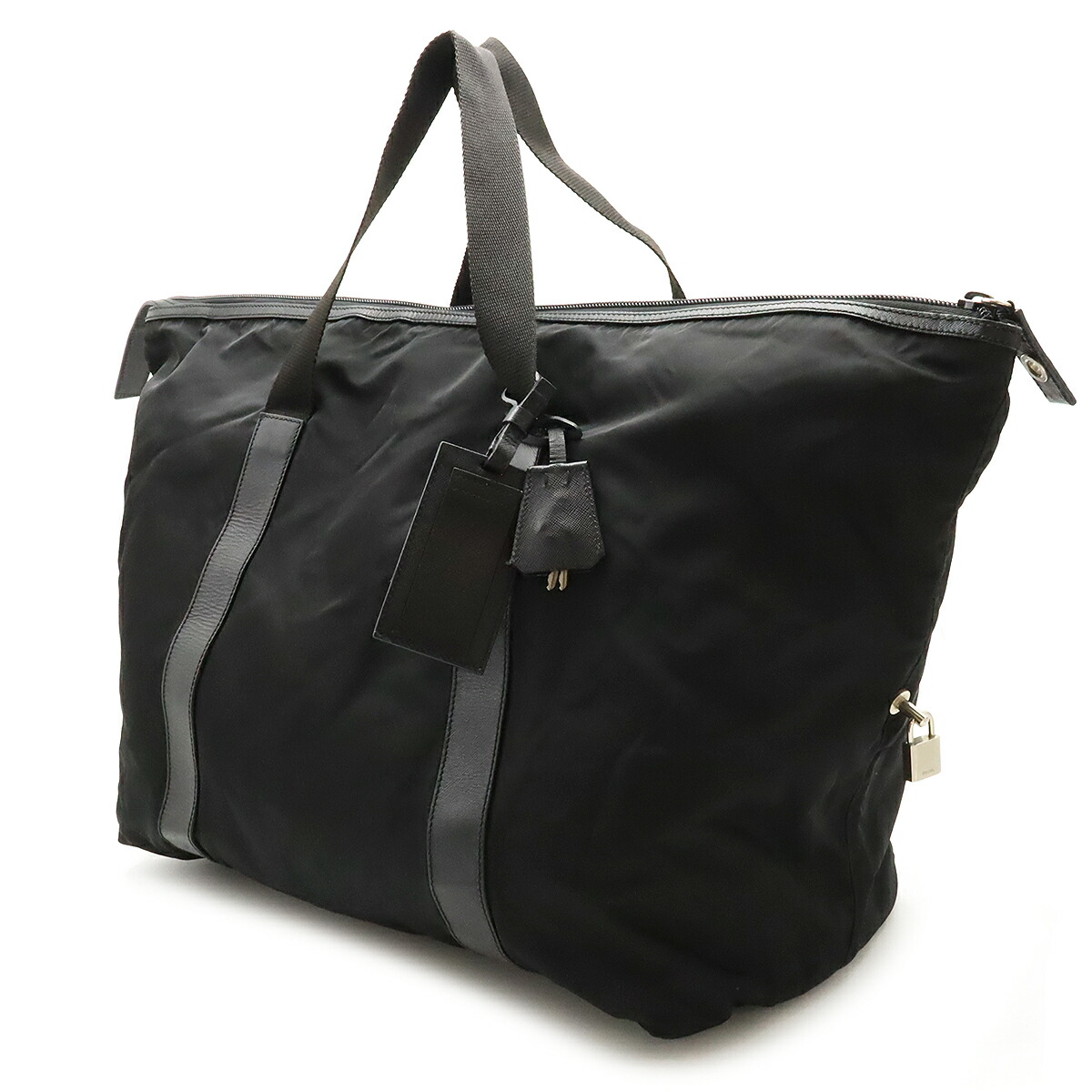 楽天市場】【バッグ】PRADA プラダ ボストンバッグ トラベルバッグ