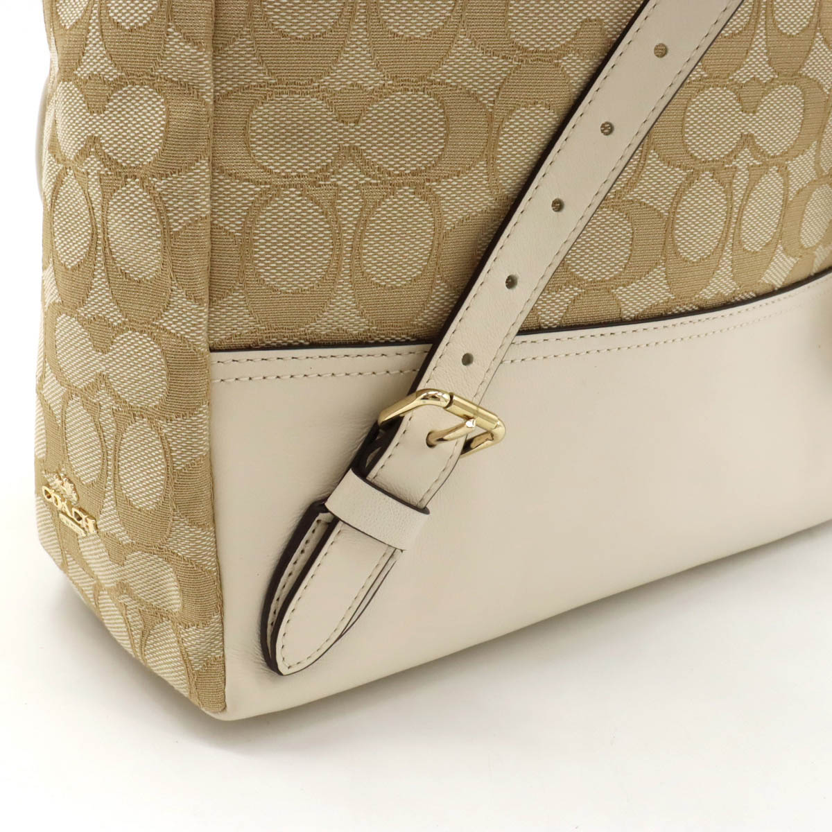 楽天市場】【バッグ】COACH コーチ シグネチャー ターンロック バック