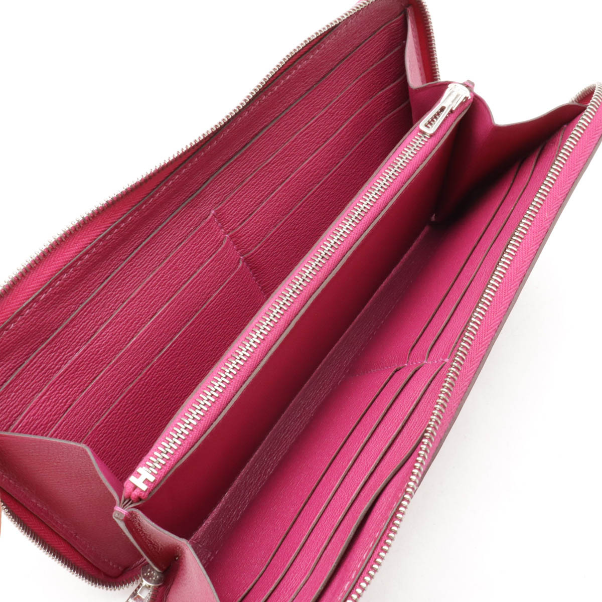 楽天市場】HERMES エルメス アザップロング ラウンドファスナー 長財布