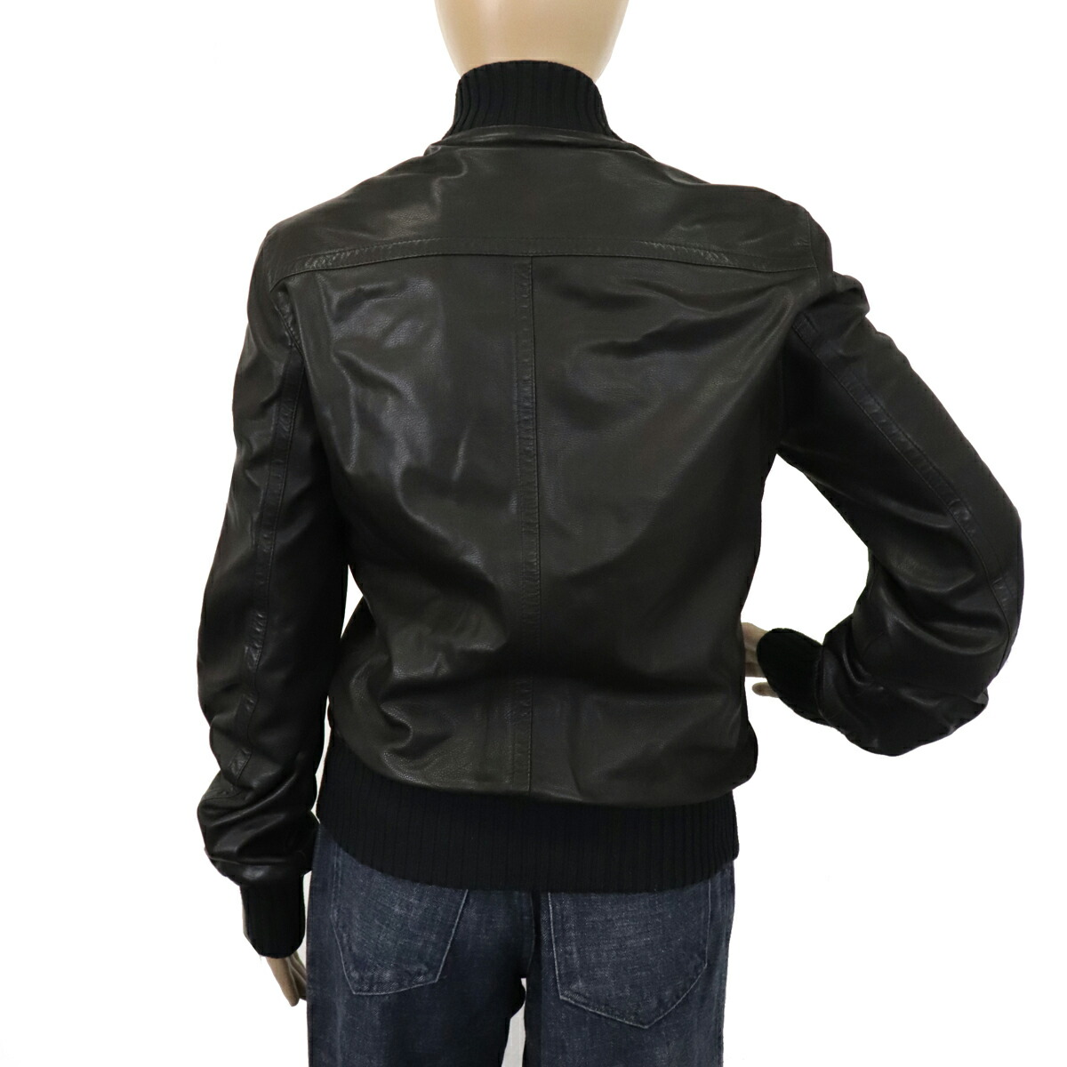 楽天市場】GUCCI グッチ シェリーライン ボンバージャケット レザー