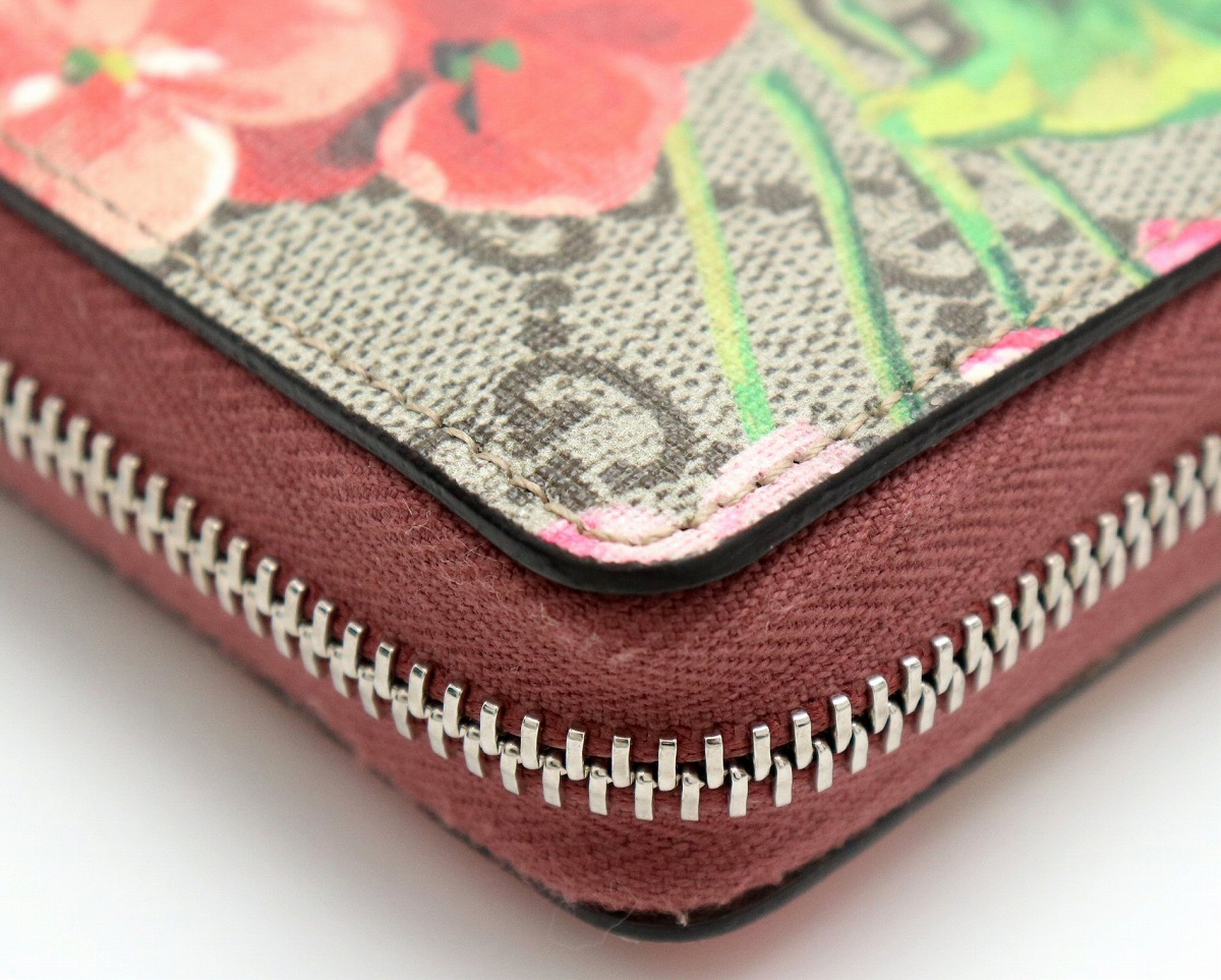 楽天市場】【財布】GUCCI グッチ GGブルームス GGスプリーム フラワー