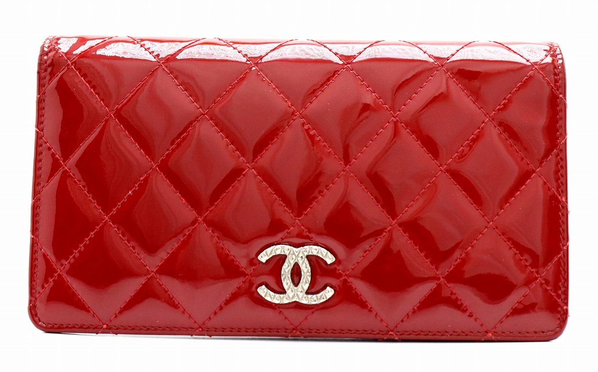 楽天市場】【財布】CHANEL シャネル マトラッセ ブリリアント 2つ折り