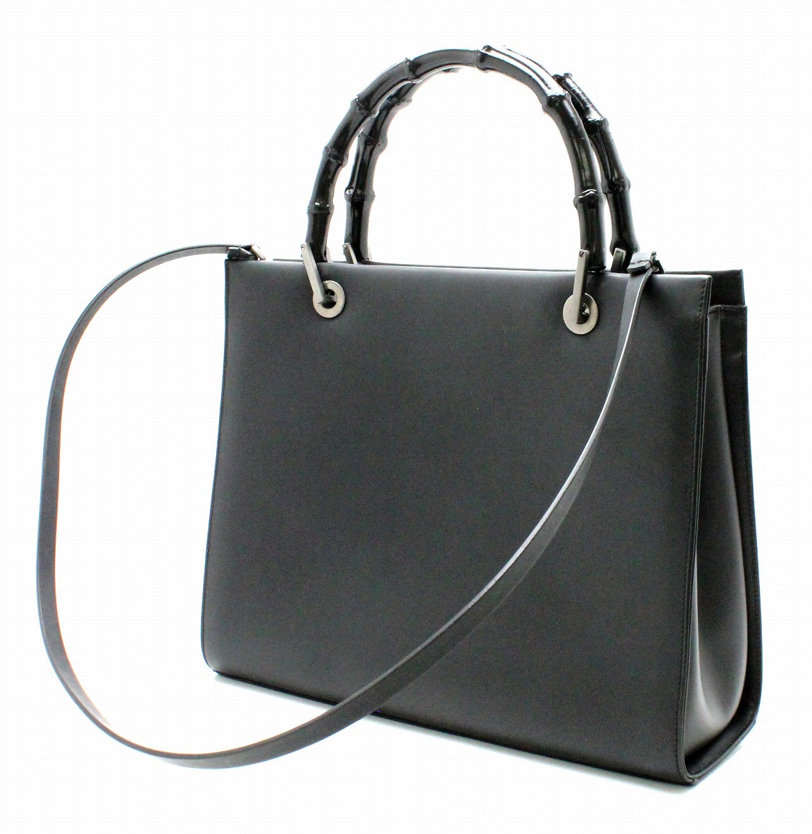 楽天市場】【バッグ】GUCCI グッチ バンブー 2WAY レザー トートバッグ