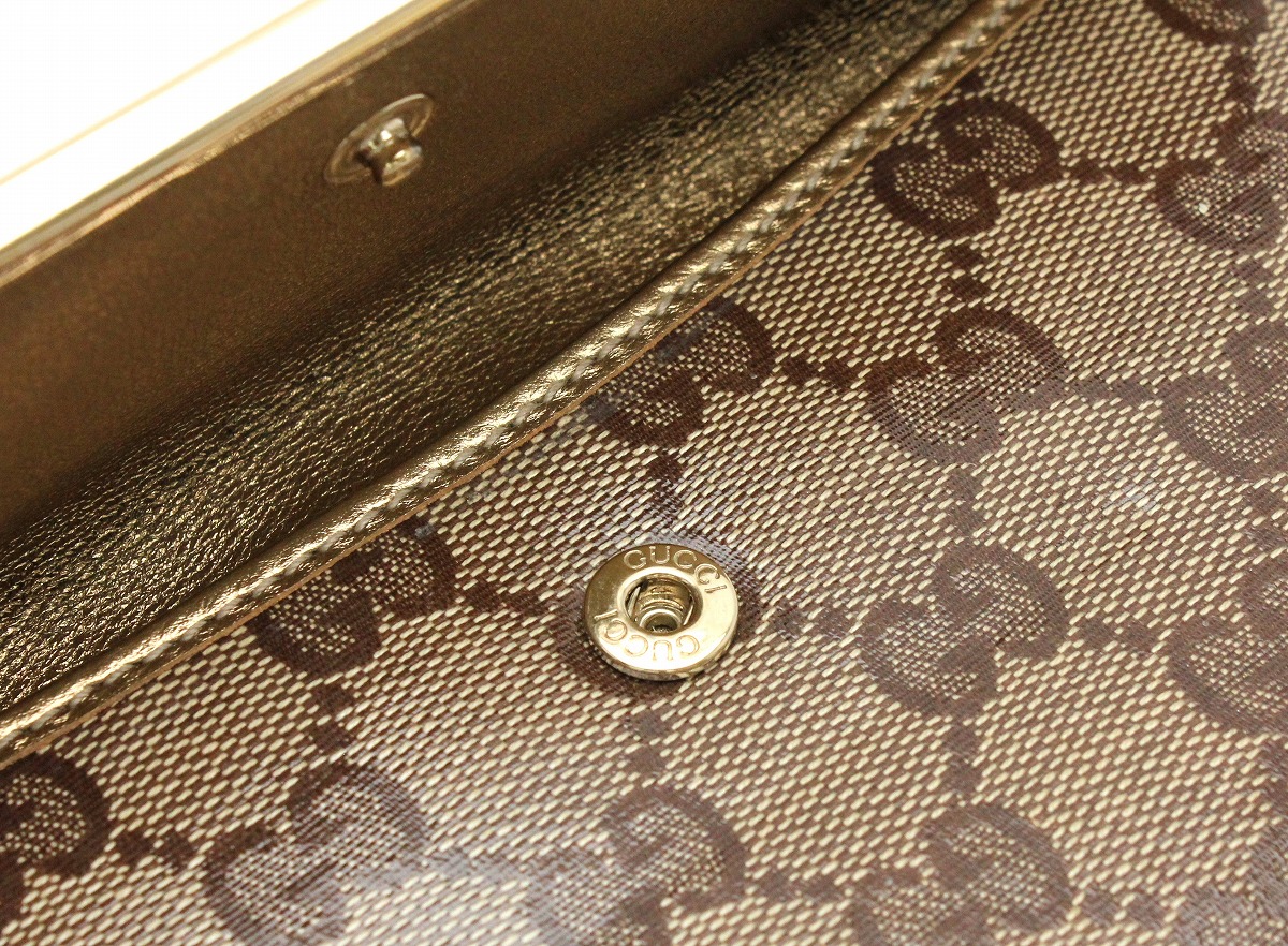 楽天市場】【財布】GUCCI グッチ グッチシマ GGクリスタル 2つ折 W