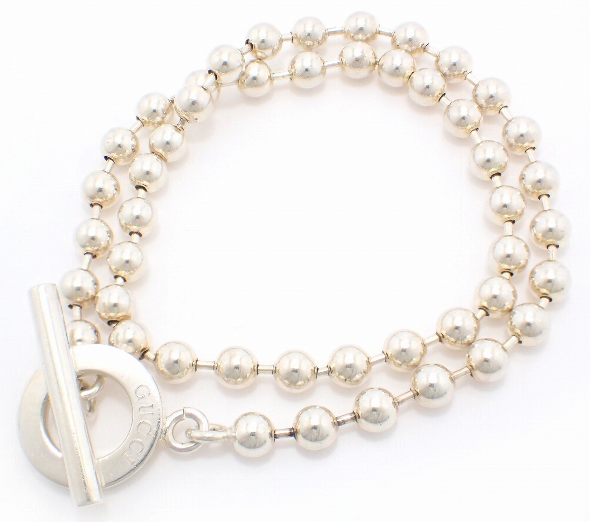 楽天市場】【ジュエリー】GUCCI グッチ トグル ボールチェーン