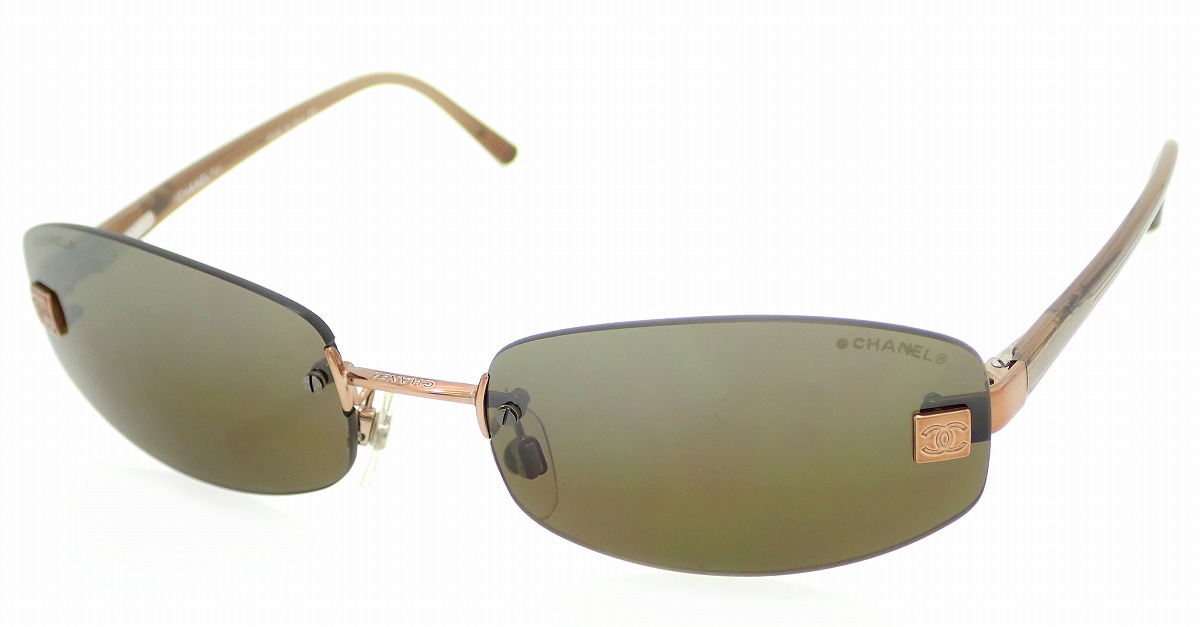 楽天市場】CHANEL シャネル サングラス スモーク ココマーク 茶