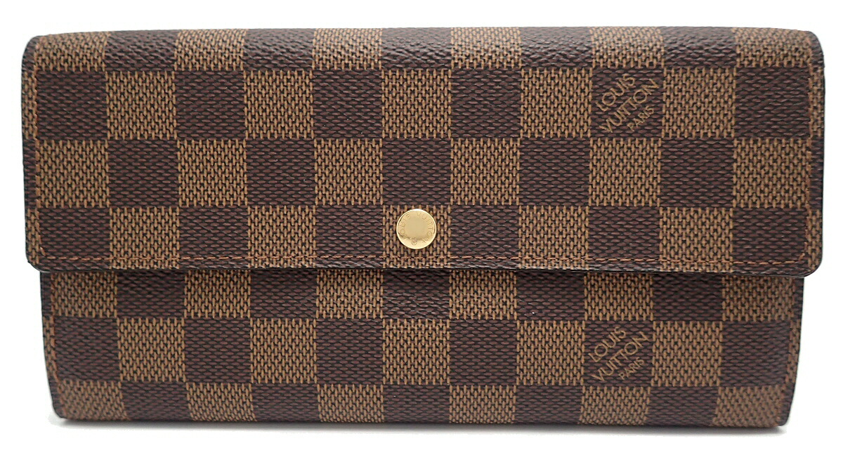 楽天市場】【財布】LOUIS VUITTON ルイ ヴィトン ダミエ
