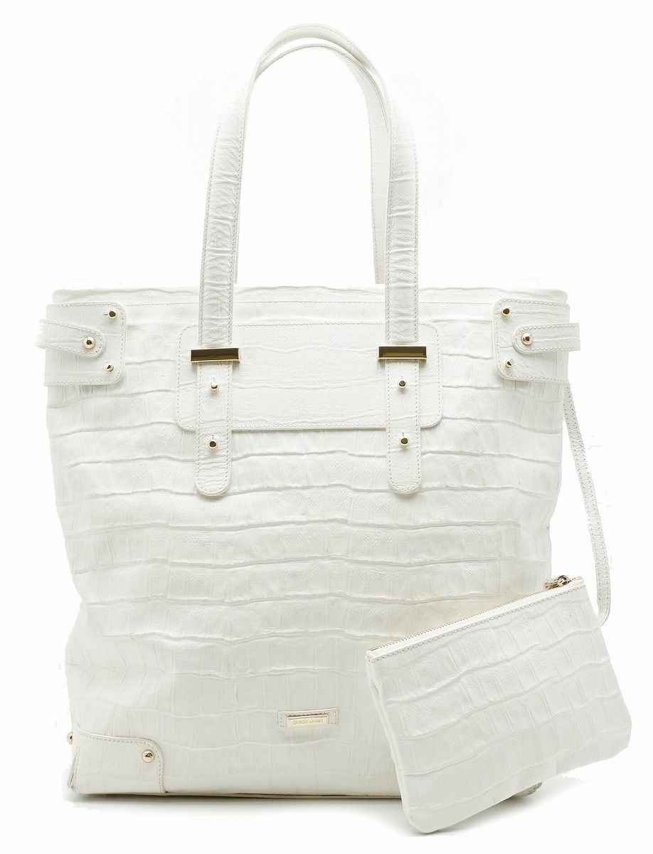 楽天市場】【バッグ】GIORGIO ARMANI ジョルジオ アルマーニ クロコ型