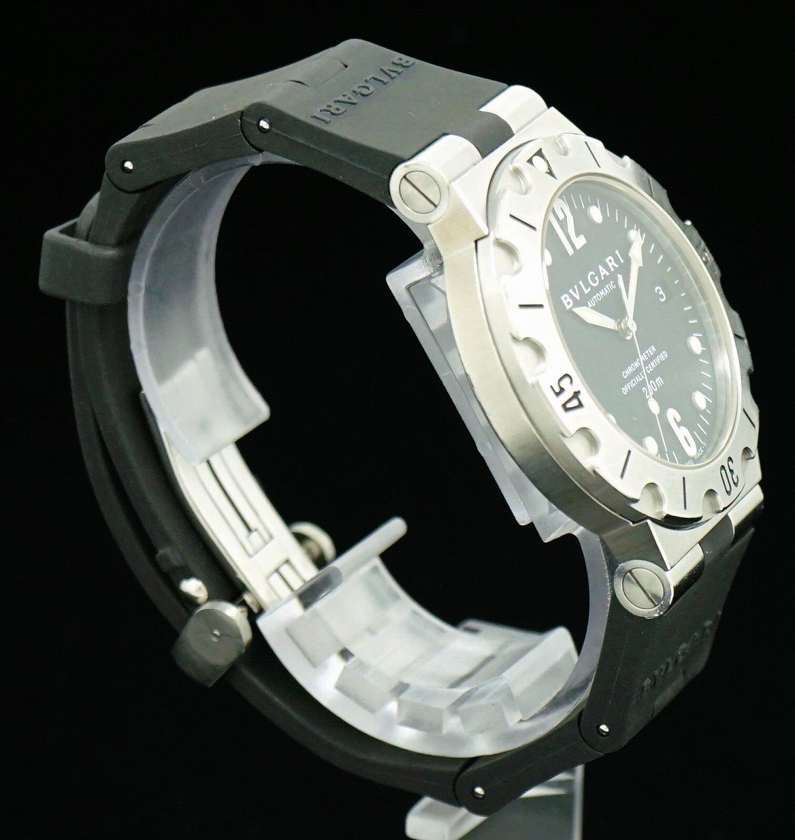 楽天市場】【ウォッチ】BVLGARI ブルガリ ディアゴノ スクーバー 200m