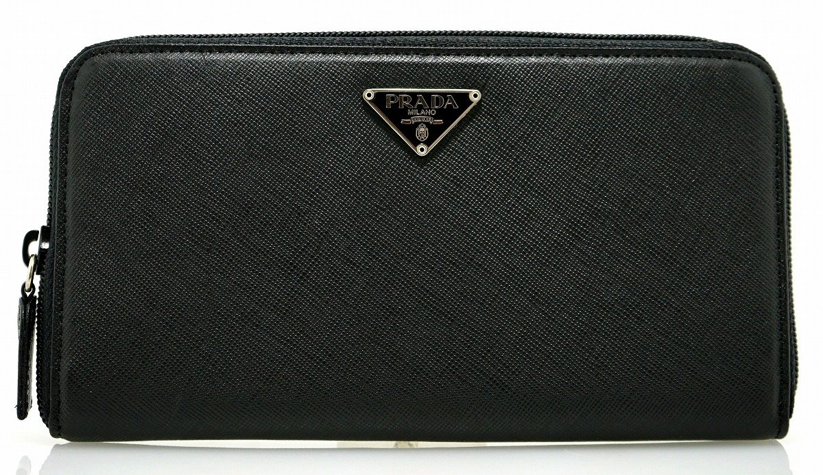 楽天市場】【財布】PRADA プラダ ラウンドファスナー 長財布 SAFFIANO