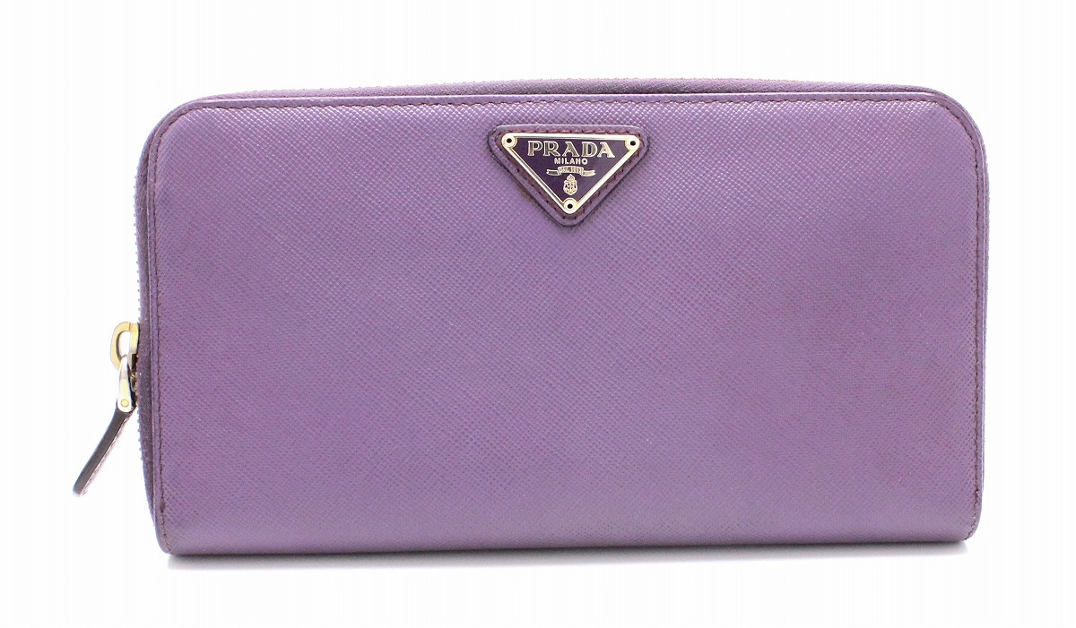 楽天市場】【財布】PRADA プラダ ラウンドファスナー長財布