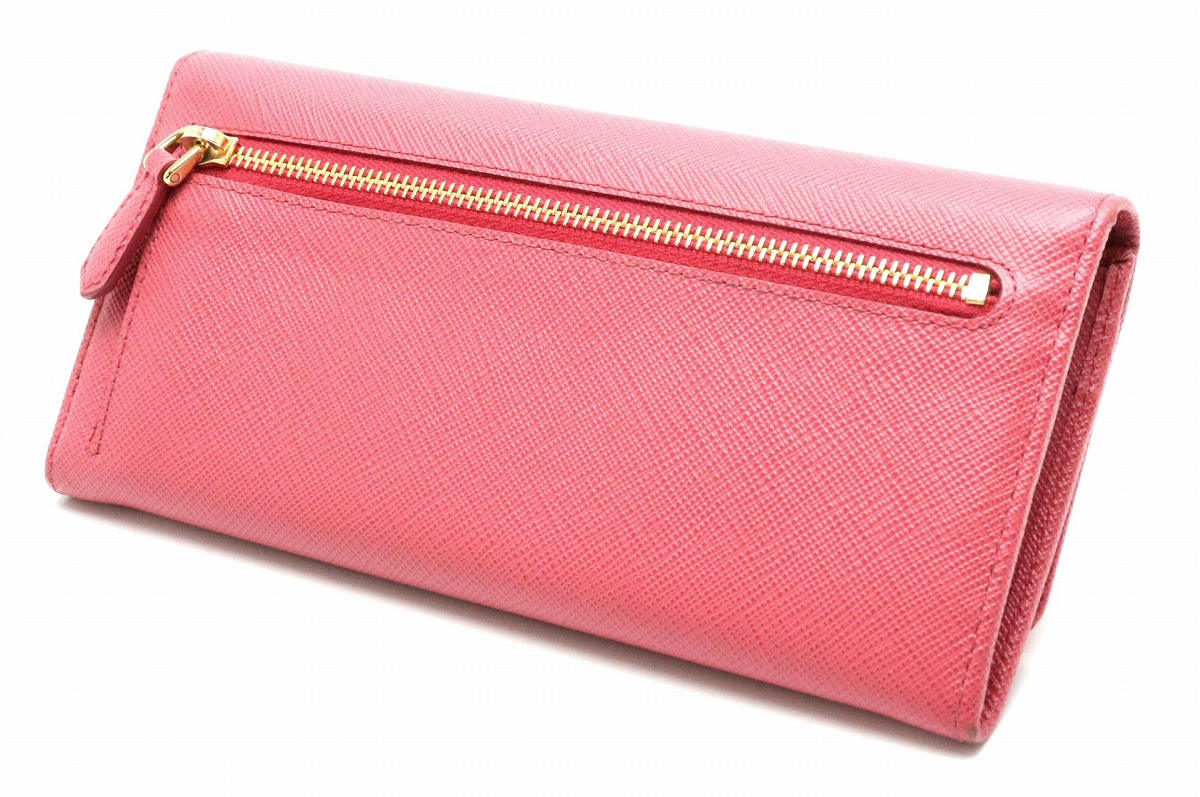 楽天市場】【財布】PRADA プラダ リボン モチーフ 2つ折長財布