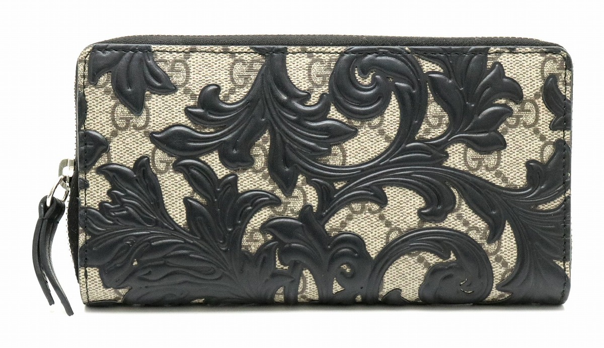 楽天市場】【財布】GUCCI グッチ GGスプリーム アラベスク ラウンド