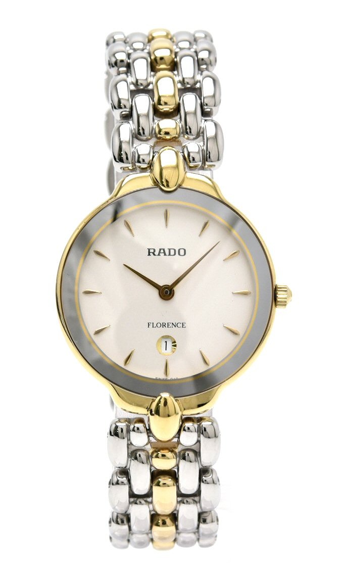 楽天市場】【ウォッチ】RADO ラドー フローレンス デイト シルバー文字