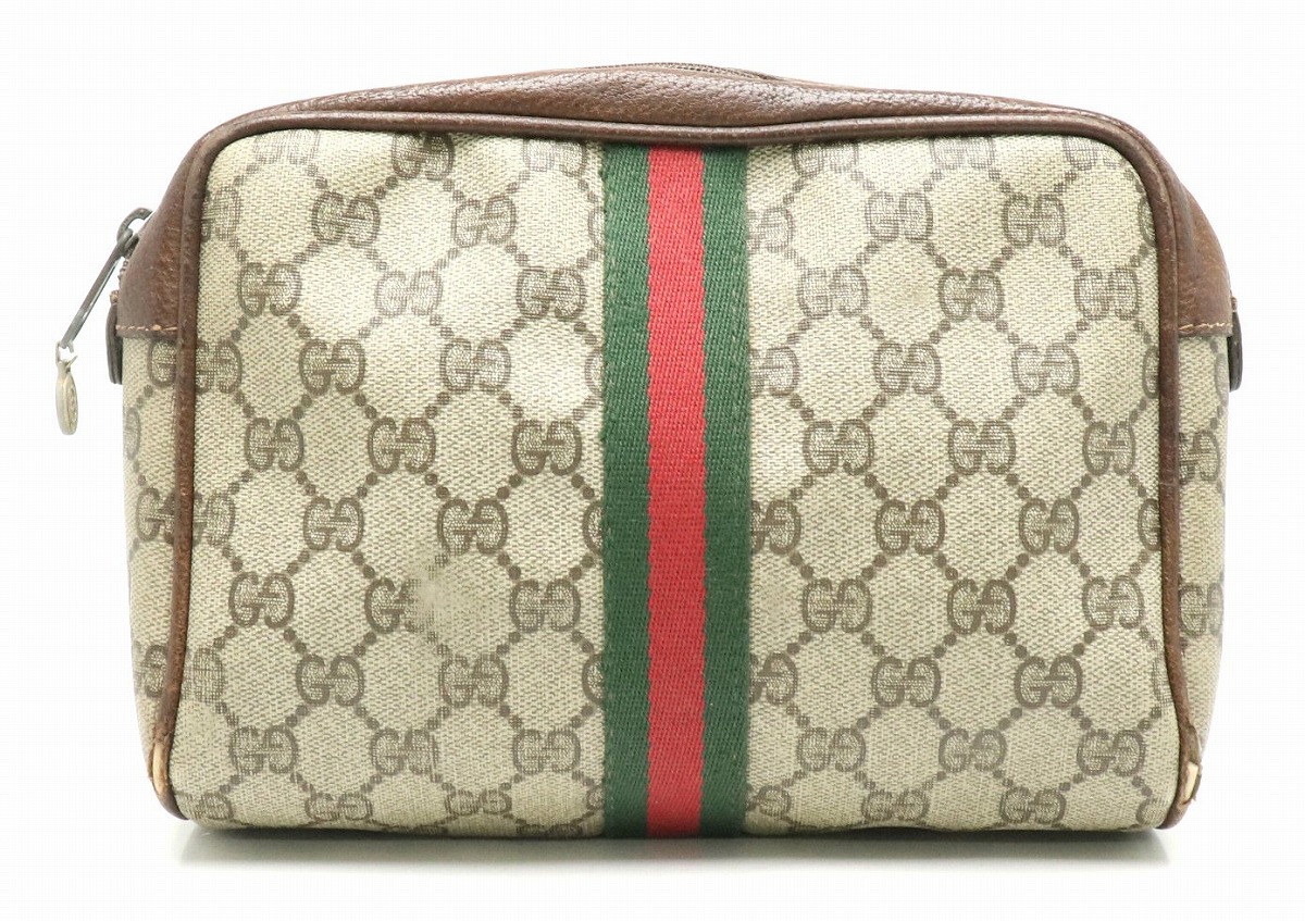 楽天市場】【バッグ】GUCCI グッチ オールドグッチ GGプラス シェリー