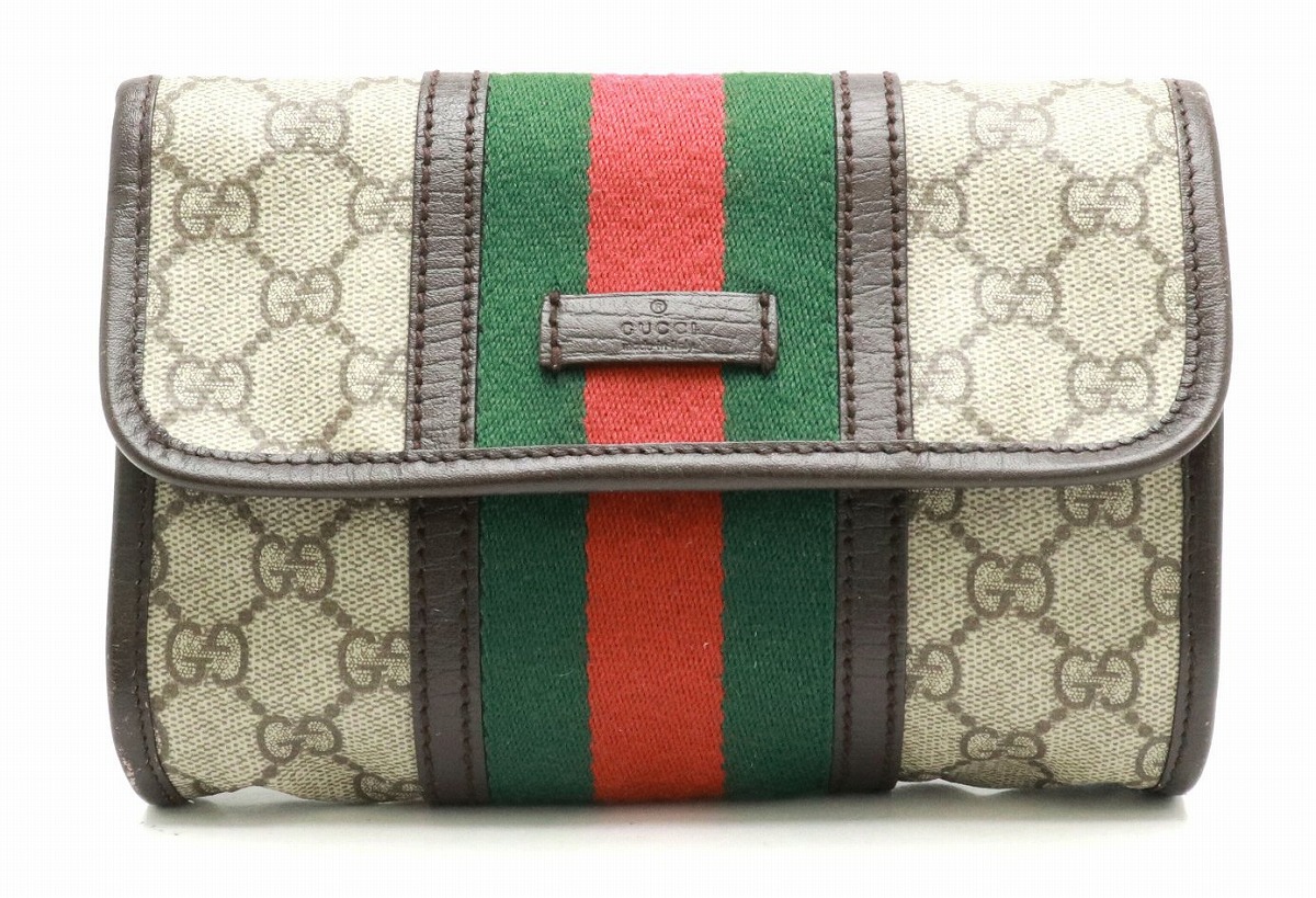 楽天市場】【バッグ】GUCCI グッチ GGキャンバス シェリーライン