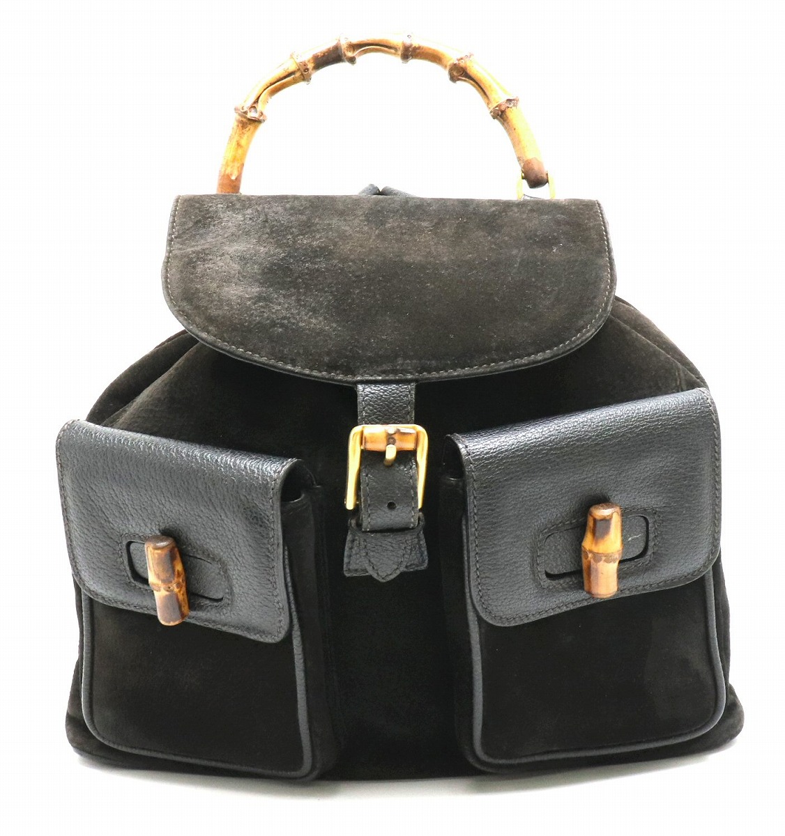 楽天市場】【バッグ】GUCCI グッチ バンブー リュック リュックサック