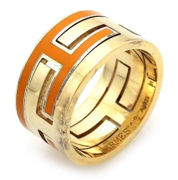 楽天市場】【ジュエリー】HERMES エルメス ムーブアッシュ リング 指輪