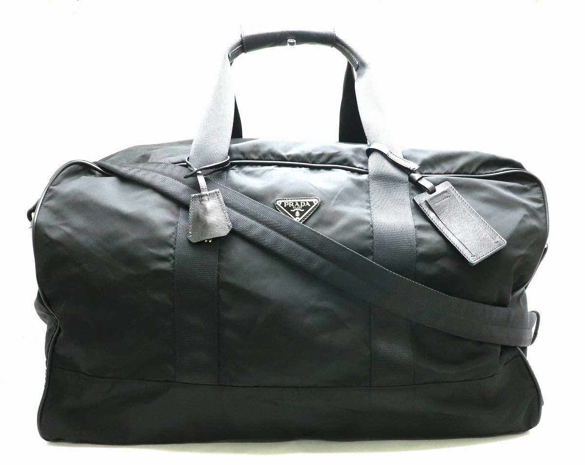 楽天市場】【バッグ】PRADA プラダ ボストンバッグ トラベルバッグ