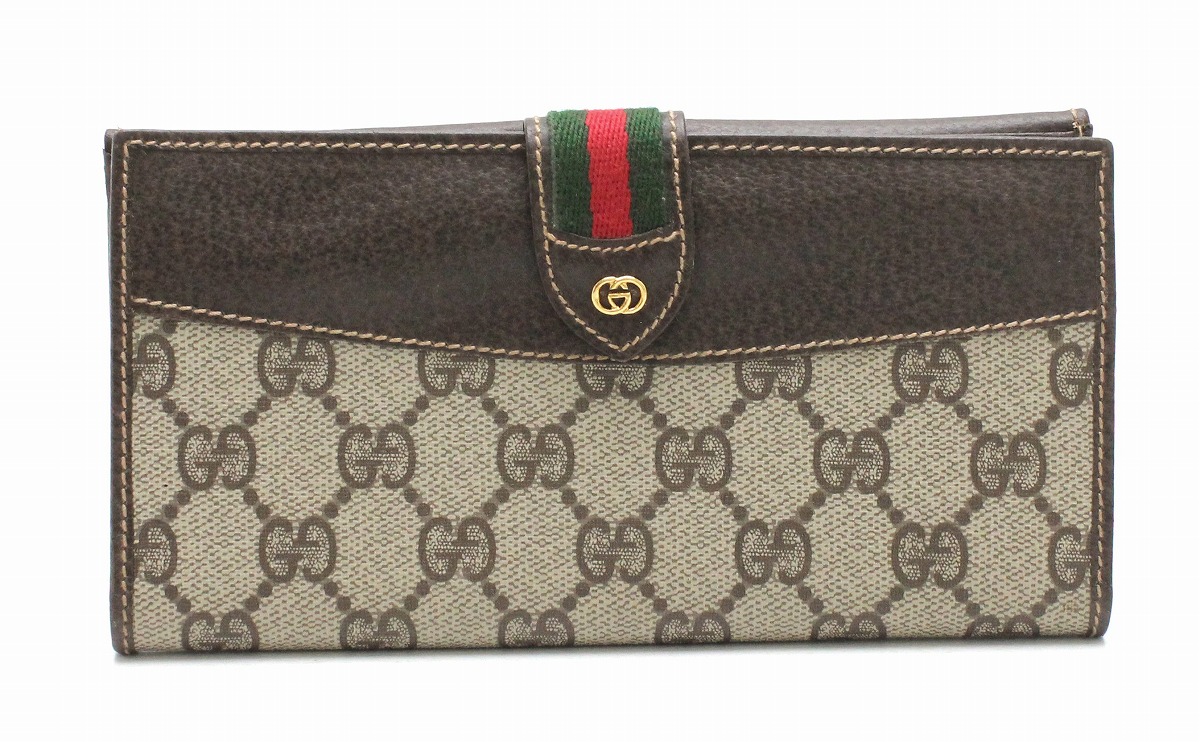 楽天市場】【財布】GUCCI グッチ オールドグッチ GGプラス シェリー