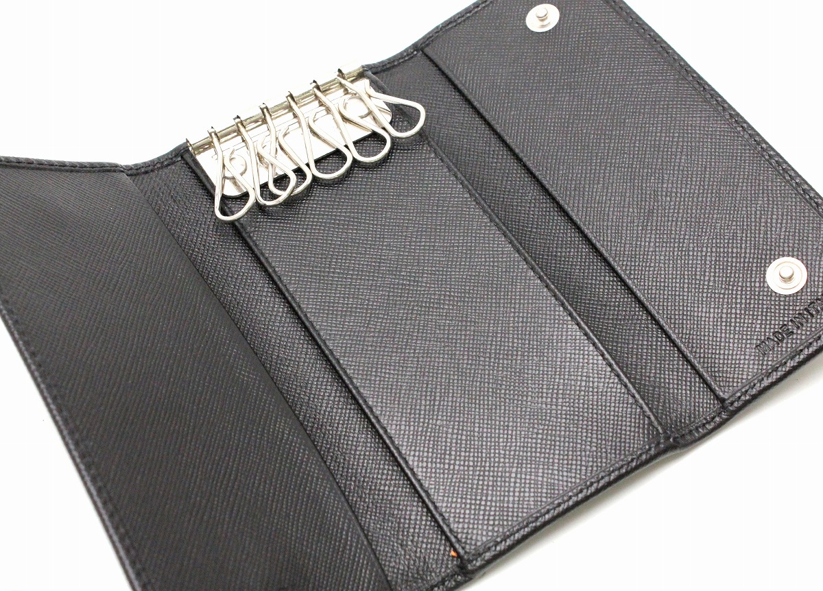楽天市場】PRADA プラダ 6連キーケース キーケース SAFFIANO METAL 型