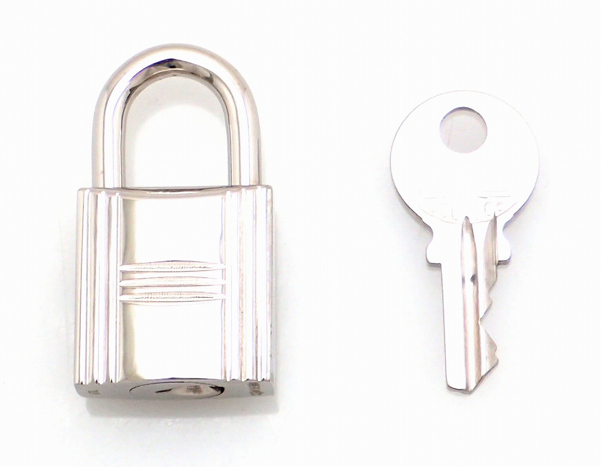 楽天市場】【新品仕上げ済】HERMES エルメス カデナ パドロック No.121