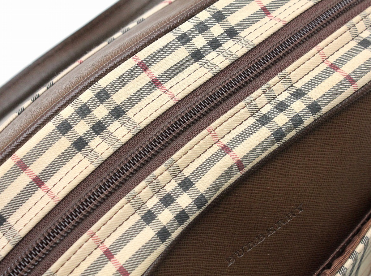 楽天市場】【バッグ】BURBERRY バーバリー ボストンバッグ